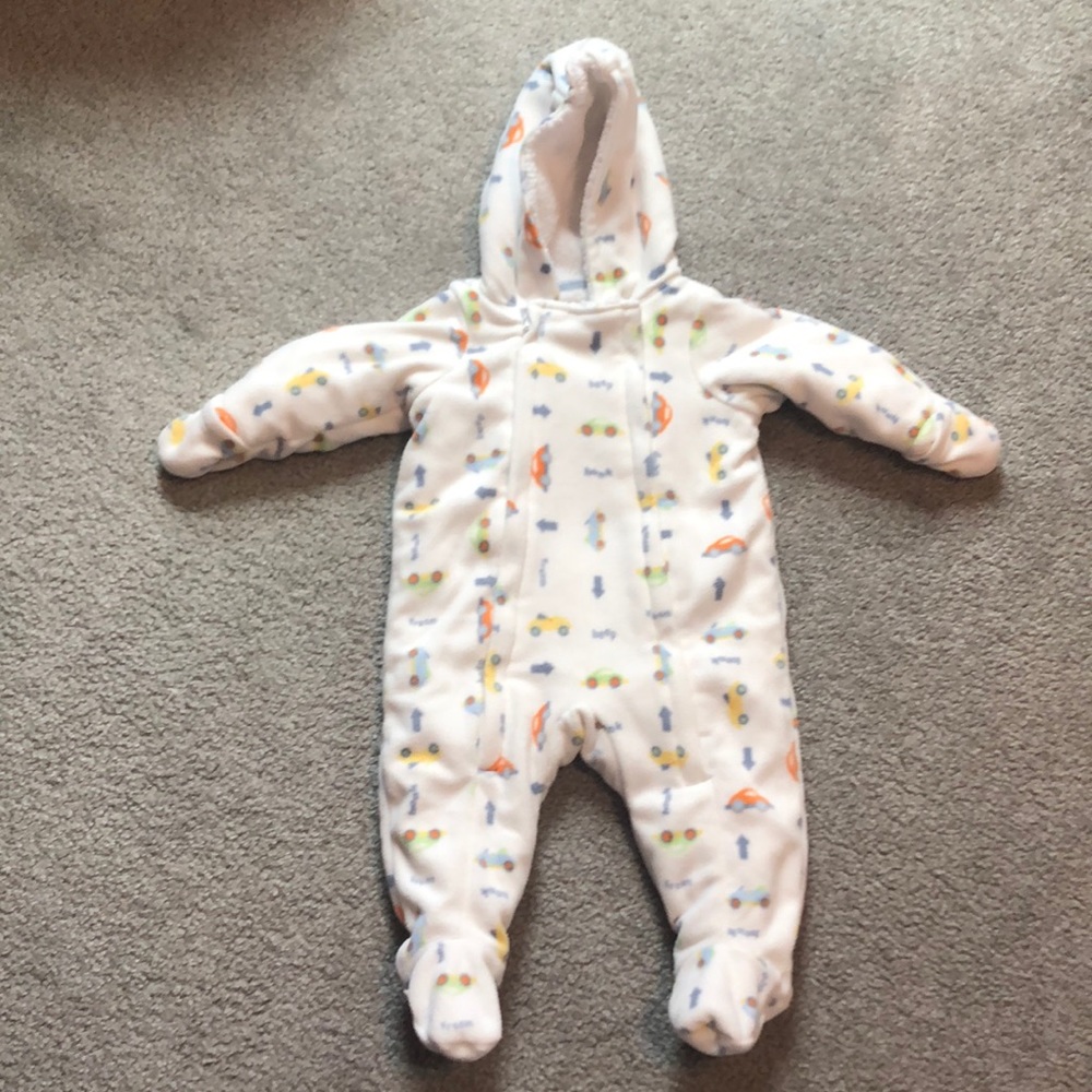 Cuddle Bear Hooded Fleece One Piece Winter Snow Suit